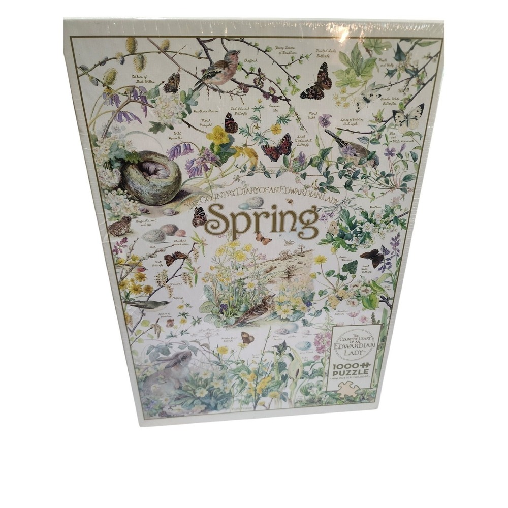 Cobble Hill The Country Diary of an Edwardian Lady Spring 1000 Piece Puzzle NIP